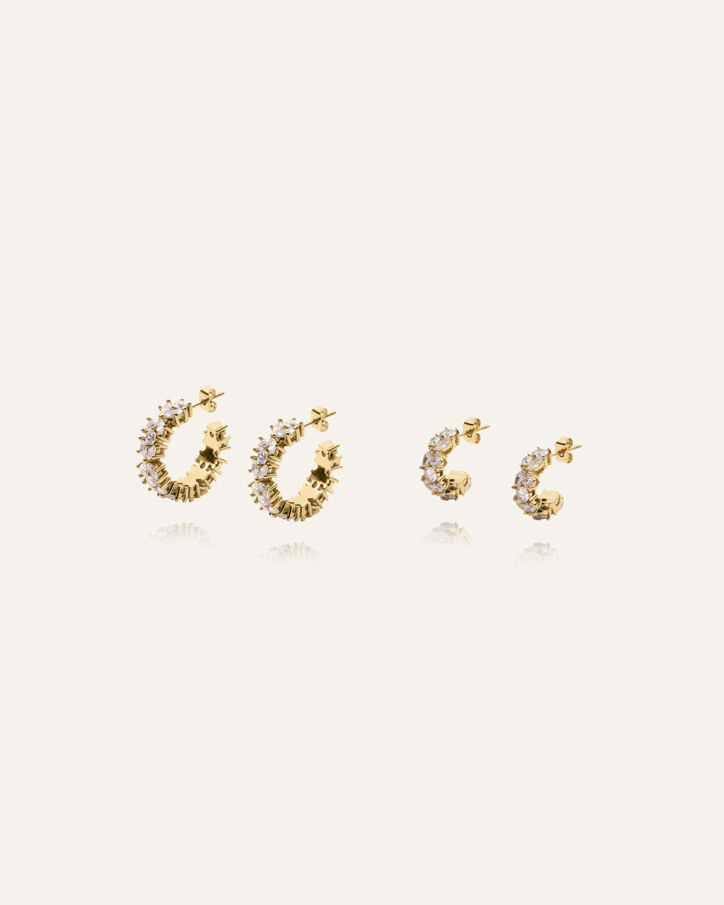 Queen Earrings Large