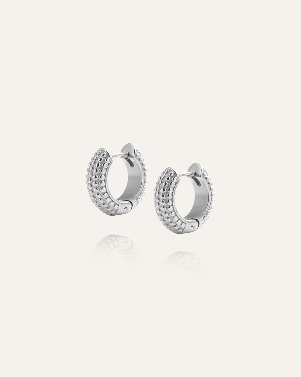 Beaded Hoops Medium